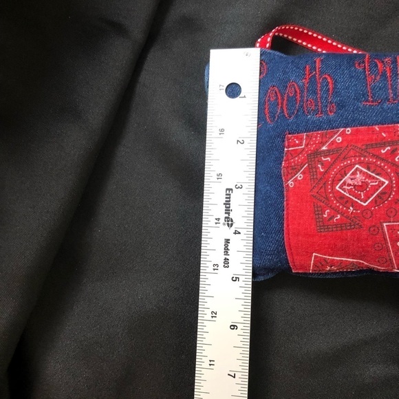 Tooth Fairy Pillow Embroidered w/ Pocket & Handle - Picture 7 of 7